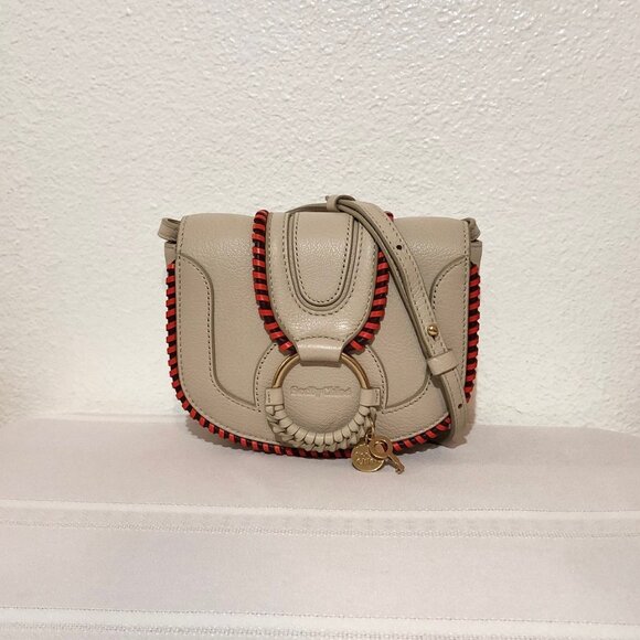 See by Chloé Hana Mini Leather Saddle Bag NWOT - Picture 1 of 10